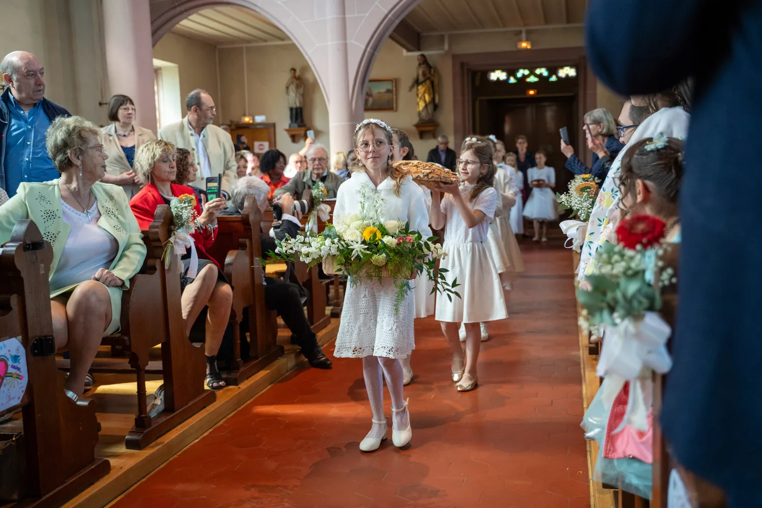 Vue d’ensemble d’un événement photographié